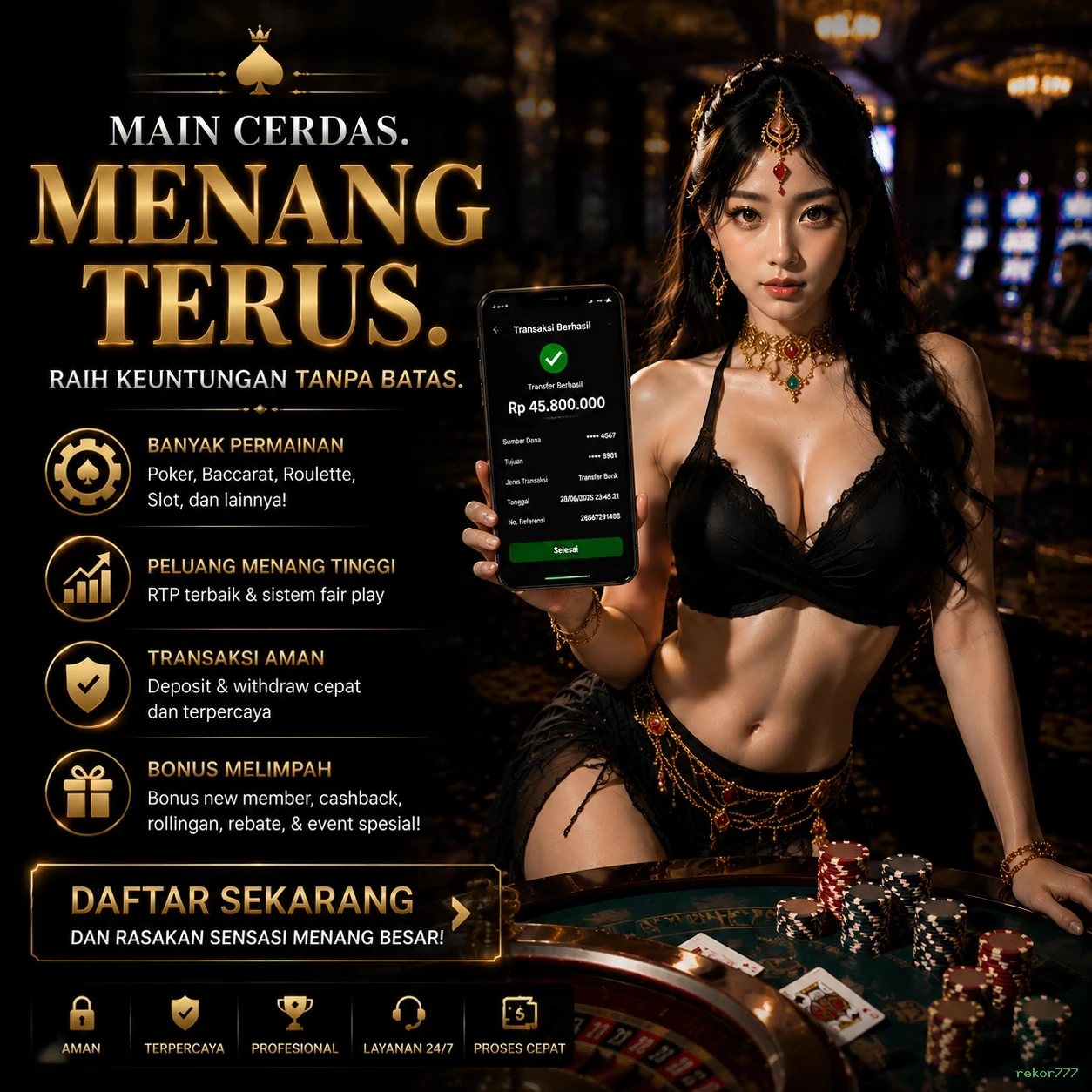 rekor777 Tutorial Pemain