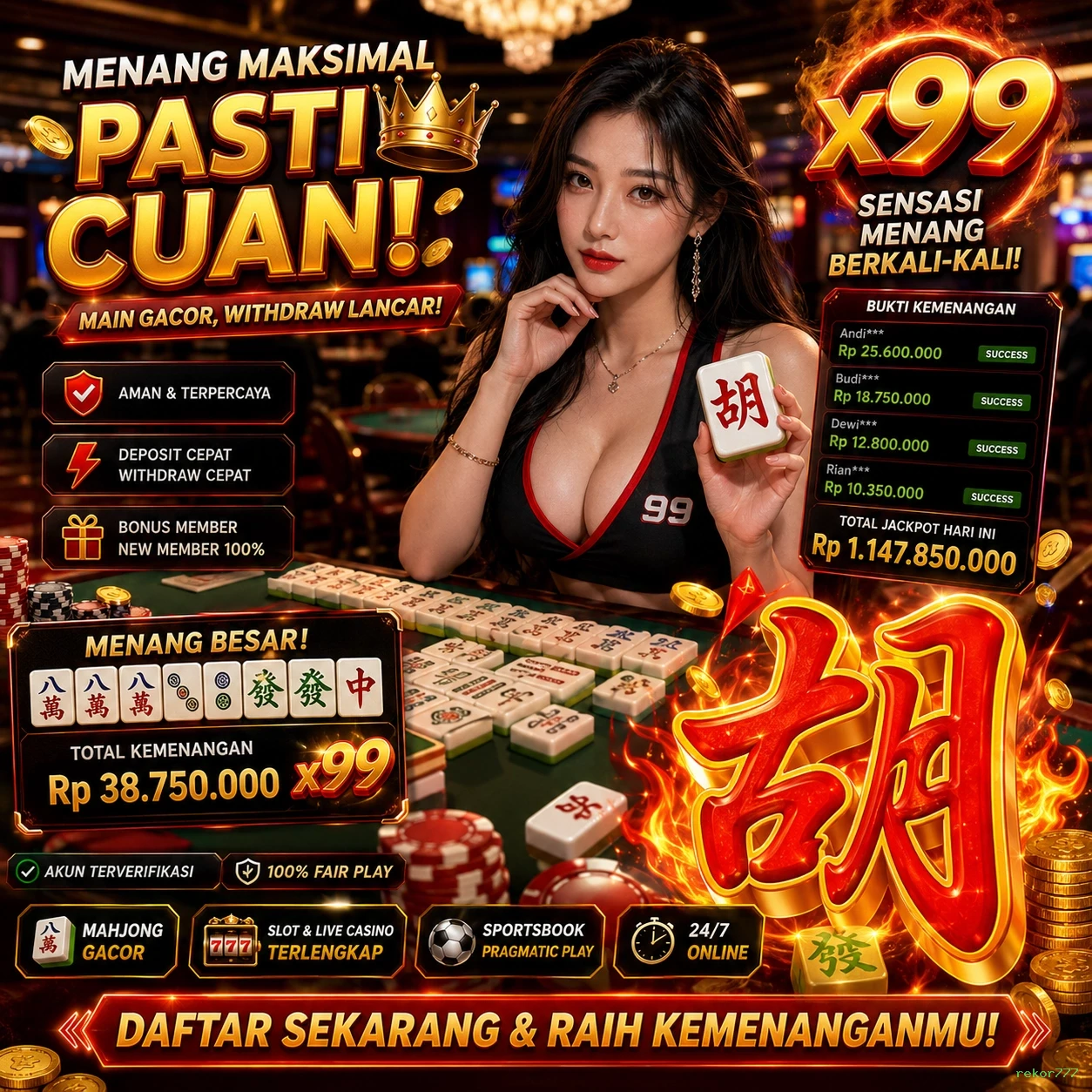 Kelebihan dan Kekurangan Bermain di rekor777